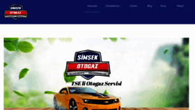 What Simsekotogaz.com website looked like in 2022 (1 year ago)