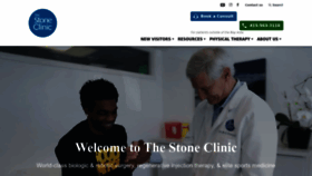 What Stoneclinic.com website looked like in 2022 (1 year ago)