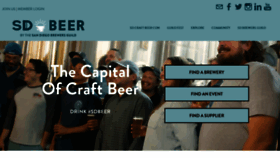 What Sdbeer.com website looked like in 2022 (1 year ago)