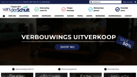 What Slaapspecialistvanderschuit.nl website looked like in 2022 (1 year ago)
