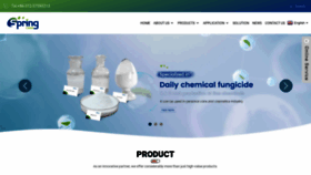 What Sprchemical.com website looked like in 2022 (1 year ago)