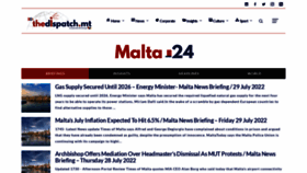 What Searchmalta.com website looked like in 2022 (1 year ago)