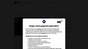 What Sportweek.nl website looked like in 2022 (1 year ago)