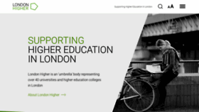 What Studylondon.ac.uk website looked like in 2022 (1 year ago)