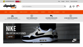 What Sneakersenzo.nl website looked like in 2022 (1 year ago)