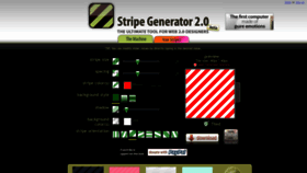 What Stripegenerator.com website looked like in 2022 (1 year ago)
