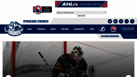 What Syracusecrunch.com website looked like in 2022 (1 year ago)
