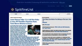 What Spitfirelist.com website looked like in 2022 (1 year ago)