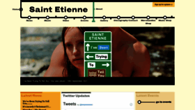 What Saintetienne.com website looked like in 2022 (1 year ago)