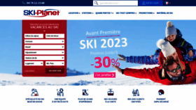 What Ski-planet.com website looked like in 2022 (1 year ago)