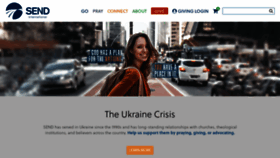 What Send.org website looked like in 2022 (2 years ago)