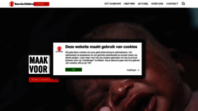 What Savethechildren.nl website looked like in 2022 (1 year ago)