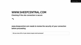 What Sheepcentral.com website looked like in 2022 (1 year ago)