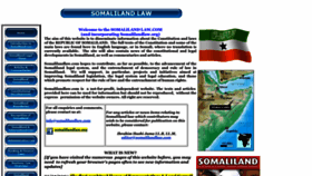 What Somalilandlaw.com website looked like in 2022 (1 year ago)