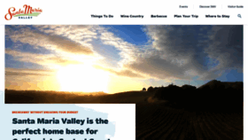 What Santamariavalley.com website looked like in 2022 (1 year ago)