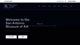 What Samuseum.org website looked like in 2022 (3 years ago)