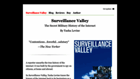 What Surveillancevalley.com website looked like in 2022 (1 year ago)
