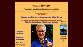 What Sewalot.com website looked like in 2022 (1 year ago)