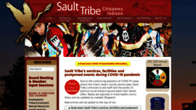 What Saulttribe.com website looked like in 2022 (2 years ago)