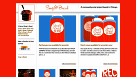 What Soupandbread.net website looked like in 2022 (1 year ago)