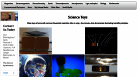 What Sci-toys.com website looked like in 2022 (1 year ago)