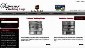 What Superiorweddingrings.com website looked like in 2011 (12 years ago)