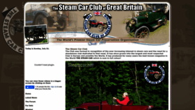 What Steamcar.net website looked like in 2022 (1 year ago)