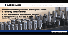 What Sanchesblanes.com.br website looked like in 2022 (1 year ago)