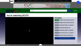 What Scvtv.com website looked like in 2022 (1 year ago)
