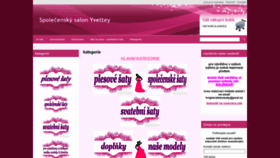 What Spolecensky-salon.cz website looked like in 2022 (1 year ago)