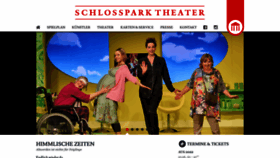 What Schlossparktheater.de website looked like in 2022 (1 year ago)