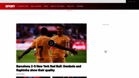 What Sport-english.com website looked like in 2022 (1 year ago)