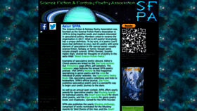What Sfpoetry.com website looked like in 2022 (1 year ago)