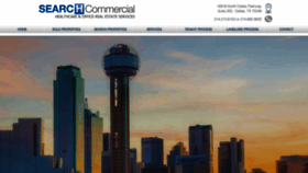 What Searchcommercial.com website looked like in 2022 (1 year ago)