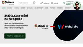 What Stable.cz website looked like in 2022 (1 year ago)