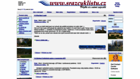 What Srazcyklistu.cz website looked like in 2022 (1 year ago)