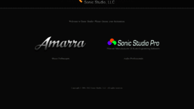 What Sonicstudio.com website looked like in 2022 (1 year ago)