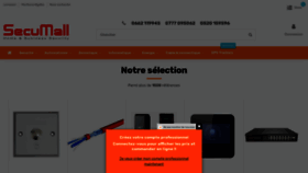 What Secumall.ma website looked like in 2022 (1 year ago)
