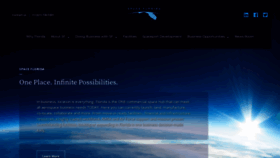 What Spaceflorida.gov website looked like in 2022 (1 year ago)