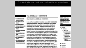 What Smsclist.blogspot.com website looked like in 2022 (1 year ago)