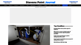 What Stevenspointjournal.com website looked like in 2022 (1 year ago)