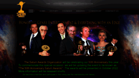 What Saturnawards.org website looked like in 2022 (1 year ago)