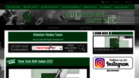 What Silverstick.org website looked like in 2022 (1 year ago)