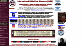 What Sliderulemuseum.com website looked like in 2022 (1 year ago)