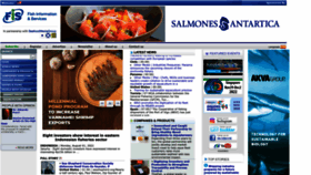 What Seafood.media website looked like in 2022 (1 year ago)