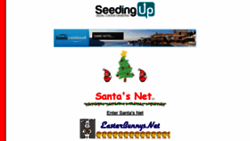 What Santas.net website looked like in 2022 (1 year ago)