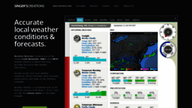 What Singerscreations.com website looked like in 2022 (3 years ago)