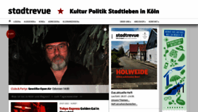 What Stadtrevue.de website looked like in 2022 (1 year ago)