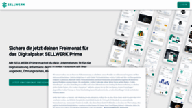 What Sellwerk.de website looked like in 2022 (1 year ago)