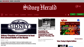What Sidneyherald.com website looked like in 2022 (1 year ago)